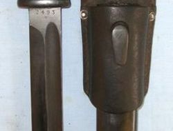 Jos Corts, SolingenRARE MAKER, Nazi Marked, Early WW2 1939 Dated German K98 Maus Bayonet