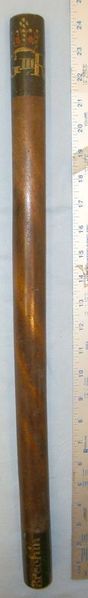 1760-1820 Large George III Police/ Magistrates Tip Staff Decorated To Brechin, S 1760-1820 Large George III Police/ Magistrates Tip Staff Decorated To Brechin, S Other Accessory in 