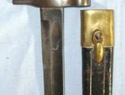 Italian Model 1870 Carcano Rifle Knife Bayonet Bayonet