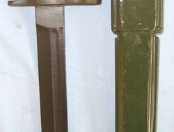 Taiwan Variant Of The WW2 US M1 Garand Rifle Bayonet Marked 'KS 60-6' & Scabbard Bayonet