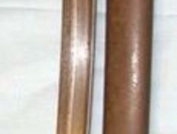 French Model 1842 Yataghan Sword Bayonet With Brass Grip Bayonet