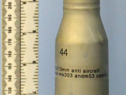 Czech M53/M59 (30x210) HEIT (High Explosive Incendiary Trace with self-destruct) Mint INERT Unfired Czech M53/M59 (30x210) HEIT (High Explosive Incendiary Trace  Antique & Militaria