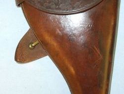 Cooper Webb Jones & Co Walsall Sam Browne Holster For Webley & Enfield MK VI .455" Calibre Service Revolvers By Care & Storage
