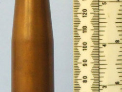20mm Flak 38 Soluthern (20x138B) Wooden Bulleted Blank Round INERT German Kriegsmarine 20mm Flak 38 Soluthern (20x138B) Wooden Bulleted Blank Antique & Militaria