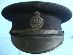 WW1 Metropolitan Special Constabulary Police Cap With Cap Badge to J. Compton Al Clothing