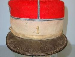 French Army Officer WW1 Era French Army Officer's Kepi With Number '1' Cap Badge Clothing