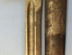 Turkish M1935 Bayonet and Scabbard. Bayonet