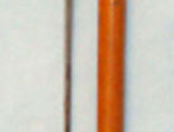Victorian Gentleman’s Malacca Sword Stick With Diamond Form Blade & Hand Carved  Other Blade
