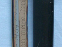 Christians Solingen .Nazi M98 Dress Bayonet By Christians Solingen & Scabbard. Bayonet