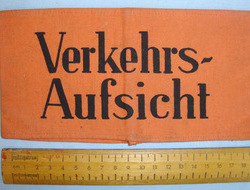 Nazi German Police/ Para Military Verkehrsaufsicht (Traffic Control) Armband. Nazi German Police/ Para Military Verkehrsaufsicht (Traffic Control) Armband. Other Accessory