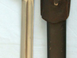 German S98/05 u A Bayonet By F.W. Holler, Solingen & Metal Scabbard. Bayonet