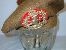 Canadian Scottish, Lorne Scots Regiment Tam O Shanter Bonnet War Dept Marked By  WW2 1942 Canadian Scottish, Lorne Scots Regiment Tam O Shanter Bonnet War Dept M Clothing