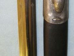 Boer War Era British 3 Rivet, Mark 1, 1st Type Pattern1888 Lee Metford Bayonet M Bayonet