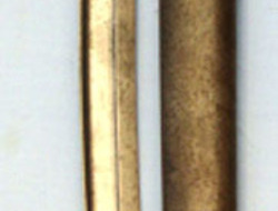 French M1842/59 Bayonet and Scabbard. Bayonet