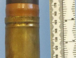 Vickers Naval 2Pr Mk II (High Velocity) (40 x 158R) High Explosive Practice Trac INERT Unfired WW2 1941 British Vickers Naval 2Pr Mk II (High Velocity) (40 x 158 Antique & Militaria