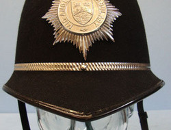 Mid-Anglia Constabulary Custodian Helmet By Christy's London, Size 7. Mid-Anglia Constabulary Custodian Helmet By Christy's London, Size 7.  Clothing