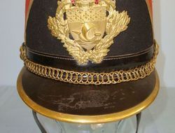 Ets Barrau Paris French Third Republic Republican Guard Model 1874 Shako By Barrau Paris With 'Pa Clothing