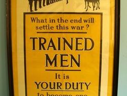 WW1 British Government Parliamentary Recruiting Committee Recruitment Poster No. WW1 British Government Parliamentary Recruiting Committee Recruitment Poster No. Other Accessory