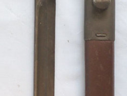 Owen Machine Gun Mark 1 Bayonet And Scabbard. Bayonet