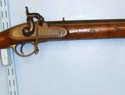 Enfield  .65" Bore Percussion Cavalry Carbine Regiment Marked 'AYC' To The Scottish Ayrs Muzzel Loader .65 Cal Muzzleloader Rifle