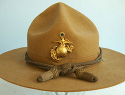 US Marine Corps Campaign Hat Size US Marine Corps Campaign Hat Size  Clothing