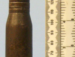 Masden 20x120 HET (High Explosive Trace) Round INERT Unfired German made Masden 20x120 HET (High Explosive Trace) Round Antique & Militaria