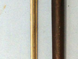 Model 1886/93/16 French Brass Handle Epee Lebel Bayonet Without Hook Quillon & S Bayonet