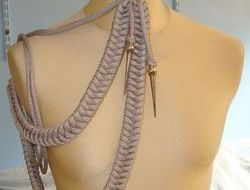 German Luftwaffe Staff Officer’s Full Dress Uniform Aluminum Bullion Aiguillette German Luftwaffe Staff Officer’s Full Dress Uniform Aluminum Bullion Aiguillette Clothing