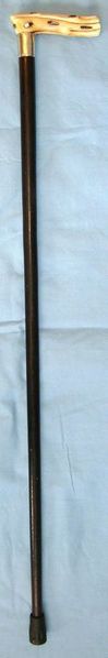 Gentleman’s Japanese Or Chinese Shibayama Bone Handled Walking Stick Inlaid Inse Other Blade in 