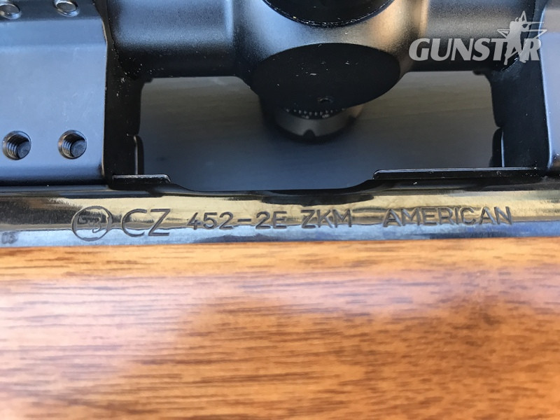  CZ 452 2E ZKM American Bolt Action .22 Rifle