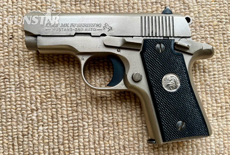  Colt Mustang 9x17mm Browning Short (.380 ACP / 9mm Short) Semi Auto