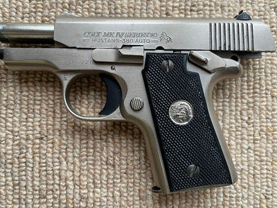 Colt Mustang 9x17mm Browning Short (.380 ACP / 9mm Short) Semi Auto