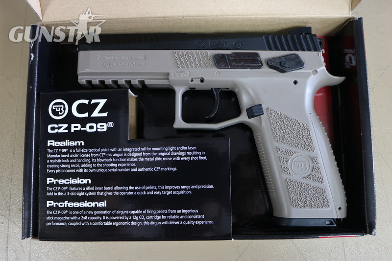 ASG (ActionSportGames) CZ P-09 DT FDE .177