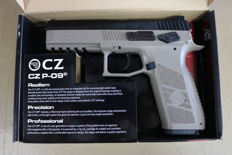 ASG (ActionSportGames) CZ P-09 DT FDE .177