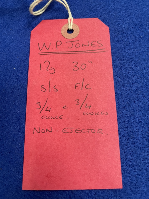 W. Palmer-Jones  Side By Side 12 Bore/gauge