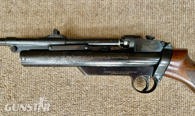 Webley & Scott Service Air Rifle .22 - {CATEGORY} in 