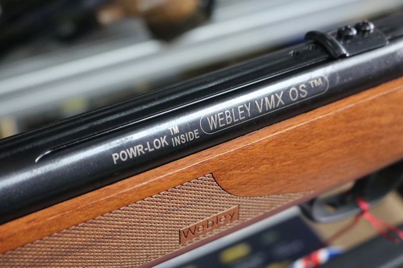 Webley & Scott VMX Wood OS .177 - {CATEGORY}