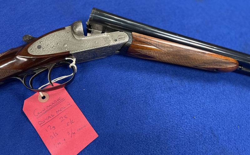 {CATEGORY} - Royal Merlin  Side By Side 12 Bore/gauge
