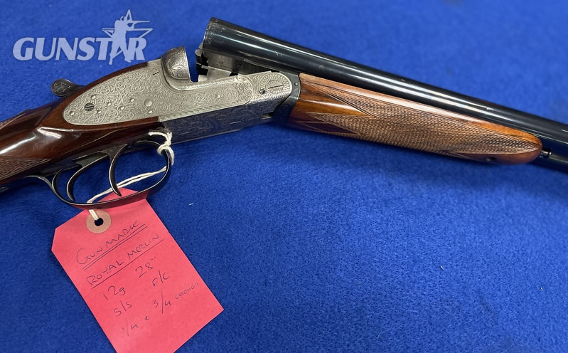 {CATEGORY} - Royal Merlin  Side By Side 12 Bore/gauge
