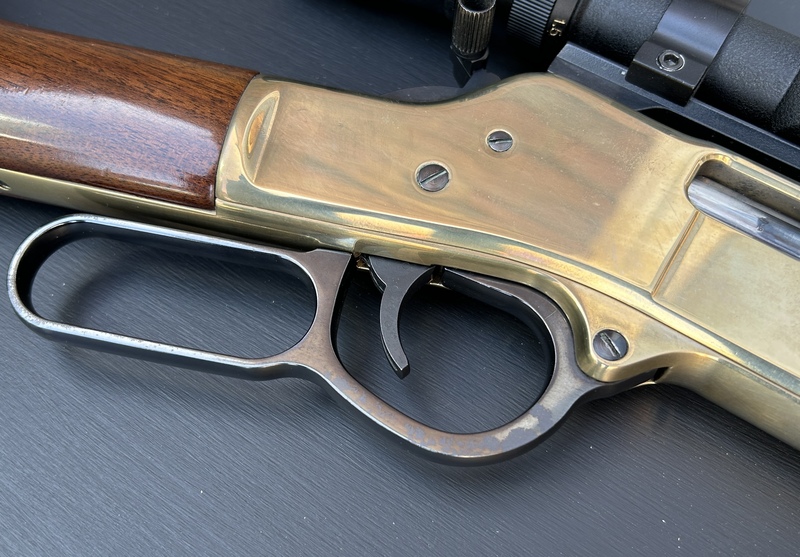 Henry Repeating Arms Big Boy Brass Lever Action .44 Rifle - {CATEGORY}