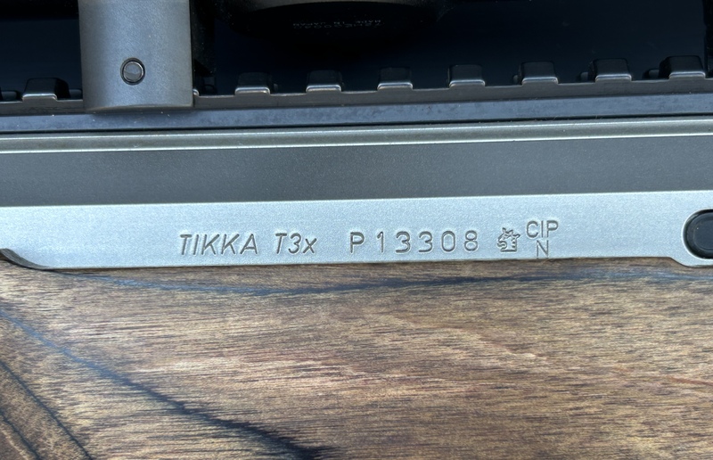 {CATEGORY} - Tikka TX3 Bolt Action 6.5 mm Rifle in 