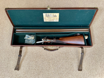 Perrins & Son S/S - Side Lever hammer Shotgun Side By Side 12 Bore/gauge