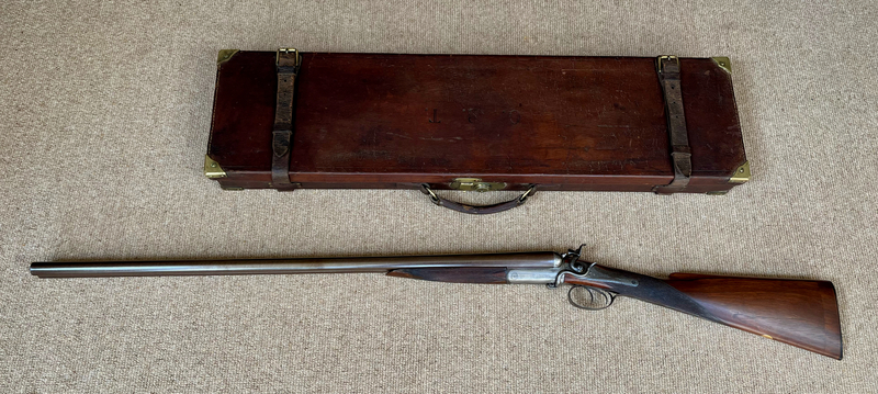 Perrins & Son S/S - Side Lever hammer Shotgun Side By Side 12 Bore/gauge - {CATEGORY} in 
