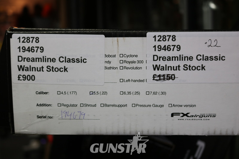FX Airguns DREAMLINE CLASSIC .22 - {CATEGORY}