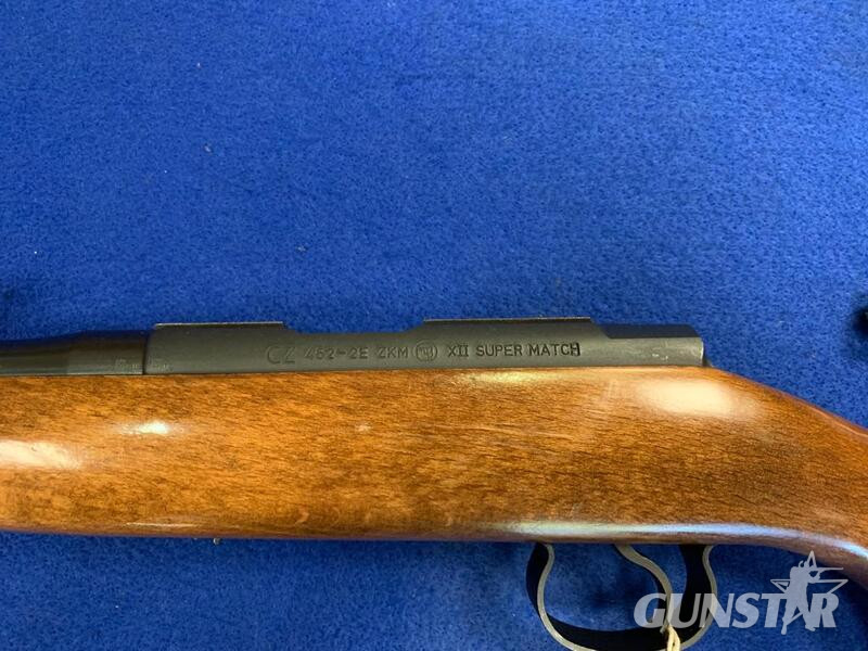  CZ 452 Super Match XII Bolt Action .22 Rifle