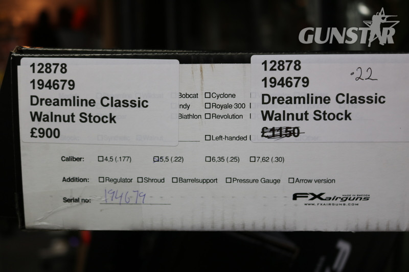 FX Airguns DREAMLINE CLASSIC .22 - {CATEGORY}