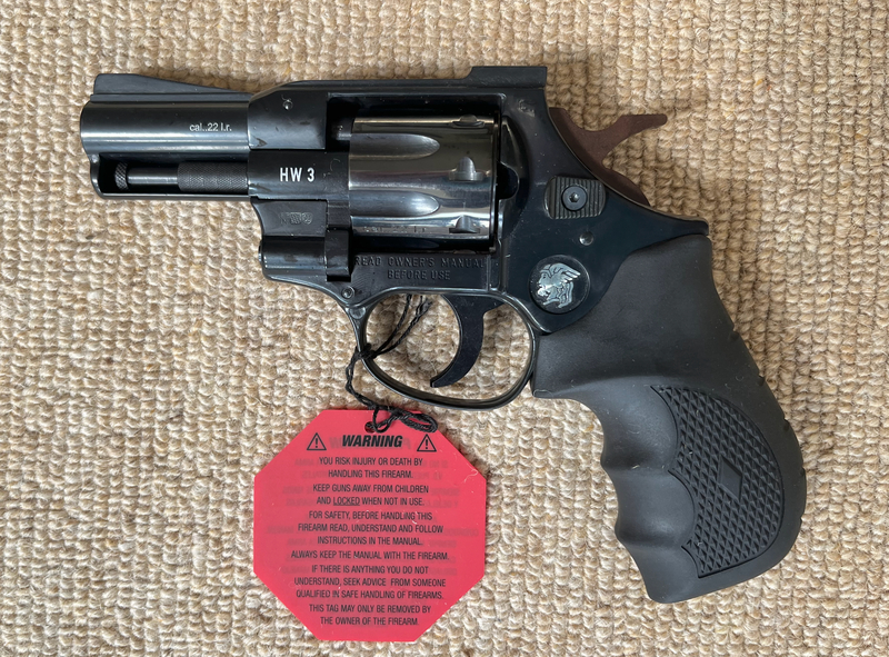  Weihrauch HW 3 & HW7 .22 Revolver