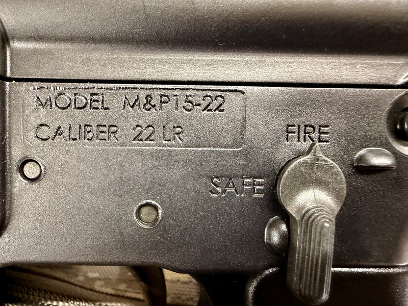 {CATEGORY} - Smith & Wesson  MP 15?22. Semi-Auto .22 Rifle in 