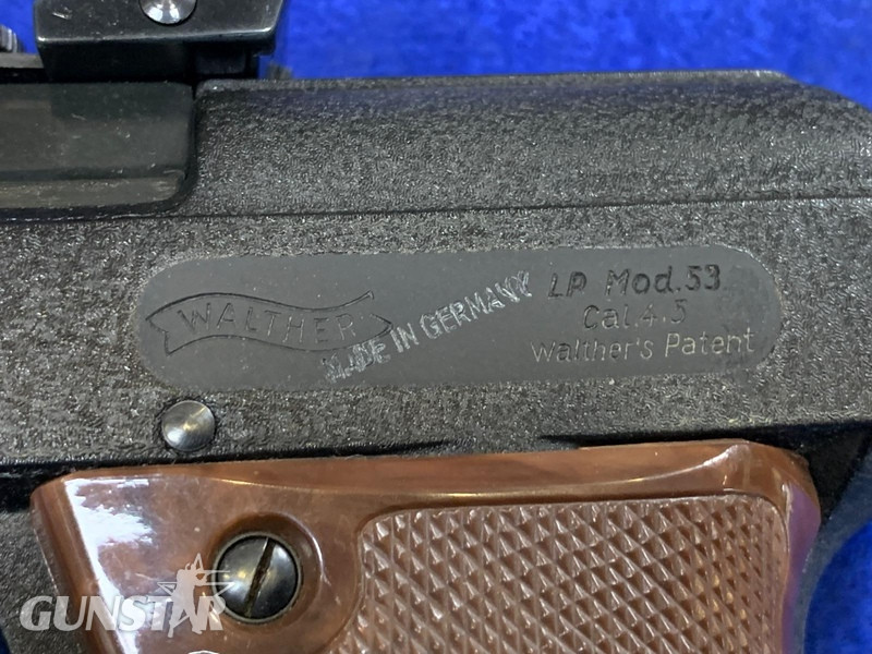 Walther LP 53 .177 