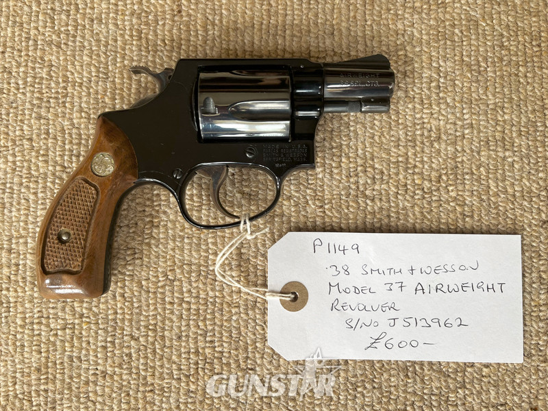 Smith & Wesson Model 37 Airweight Revolver .38 Special Revolver in 